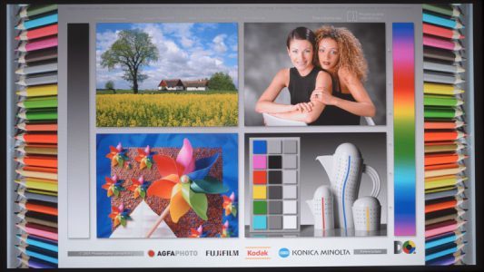 Optoma Gt1080 Beamer Testbild Farben Ist