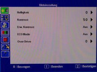 Iiyama Prolite Xb3070wqs B1 Monitor Osd1