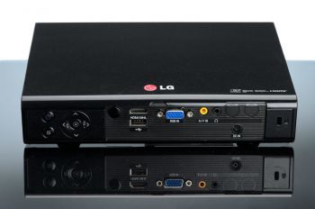 Lg Pa1000 Beamer Ansicht Hinten