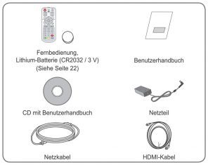 Lg Ph300 Beamer ScreenS Lieferumfang