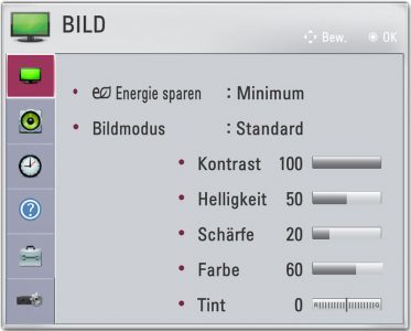 Lg Ph300 Beamer ScreenS OSD