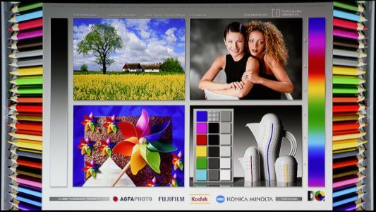 Lg Ph300 Beamer Testbild Farben Ist