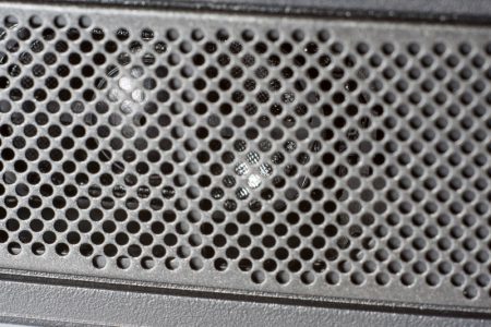 Dell U3415w Monitor Lautsprecher Detail
