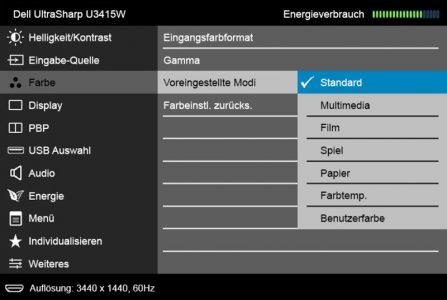 Dell U3415w Monitor Osd 2