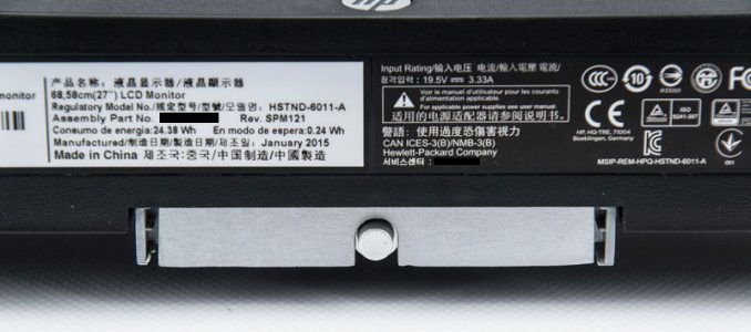 Hp Elitedisplay S270c Monitor Fuehrung