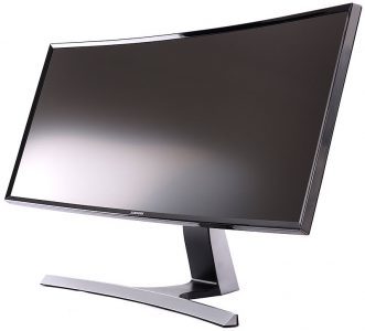 Samsung S34e790c Monitor Ansicht Diagonal