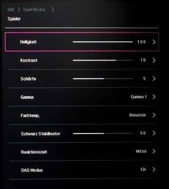 Lg 34um67 P Monitor Osd Spielmodus