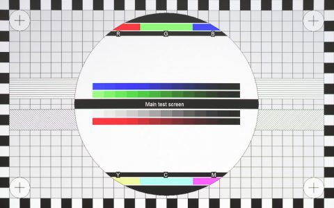 Viewsonic Pjd7822hdl Beamer MainTestScreen