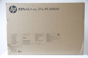 Hp Z27s Monitor Umkarton