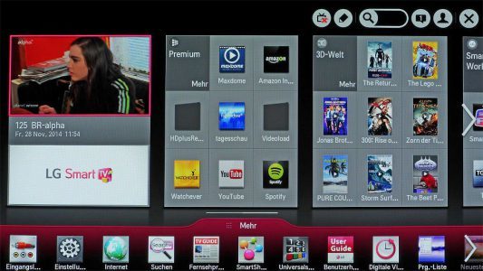 Lg 55ec930v Fernseher Bedienung2
