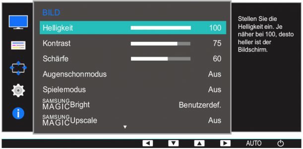 Samsung S27e650x Monitor Osd 1