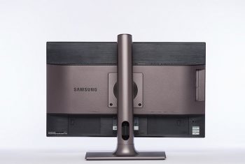 Samsung U24e850r Monitor Ansicht Hinten U