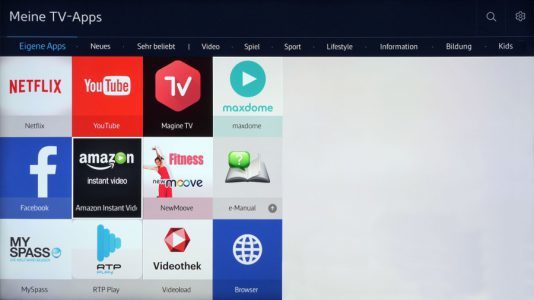 Samsung Ue55ju7590 Fernseher Multimedia