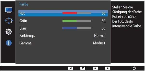 Samsung S27e650c Monitor Osd Farbe
