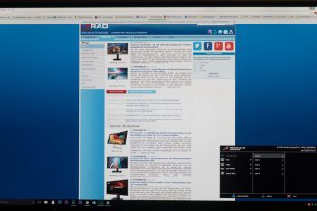 Asus Pg27aq Monitor Blaulicht 1