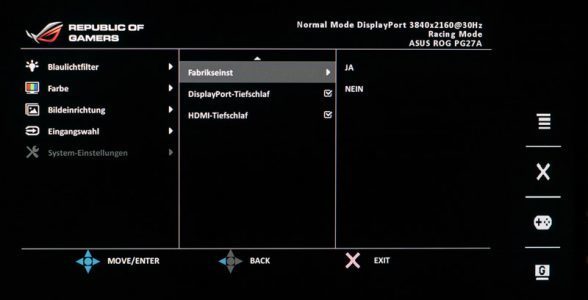 Asus Pg27aq Monitor Osd System1