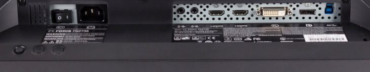 Eizo Foris Fs2735 Monitor Anschluss1
