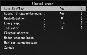 Eizo Foris Fs2735 Monitor Osd3