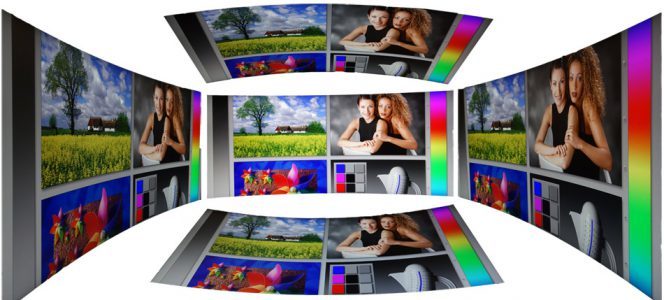 Lg 34uc98 W Monitor Blickwinkel