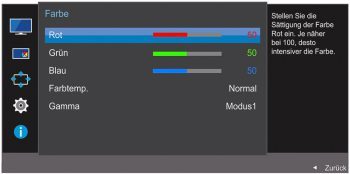 Samsung U24e590d Monitor OSD 3