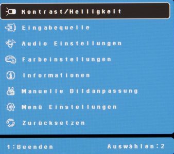 Viewsonic Vp2780 4k Monitor OSD 1