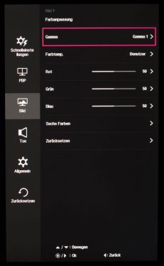 Lg 34um68 P Monitor Osd Farbanpassungen