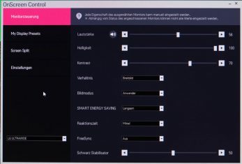 Lg 34um68 P Monitor Software Monitorsteuerung