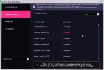 Lg 34um68 P Monitor Software Presets