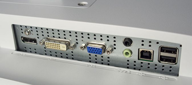Fujitsu B24 8 Te Pro Monitor Anschluesse
