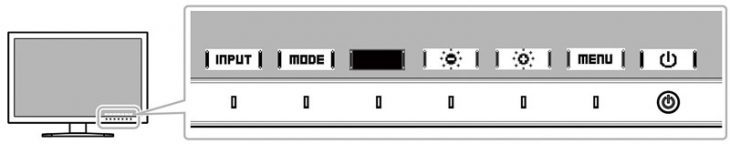 Eizo Cs2420 Monitor OSD 1