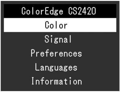 Eizo Cs2420 Monitor OSD 3