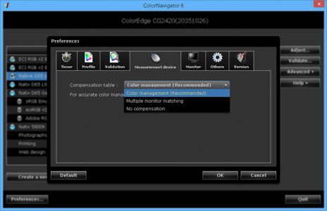 Eizo Cg2420 Monitor Korrektur