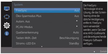 Samsung C27f396fhu Monitor OSD 4