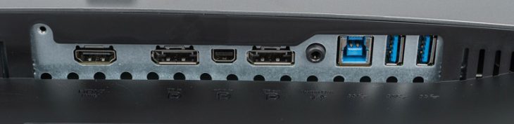 Dell U2417h Monitor Anschluesse