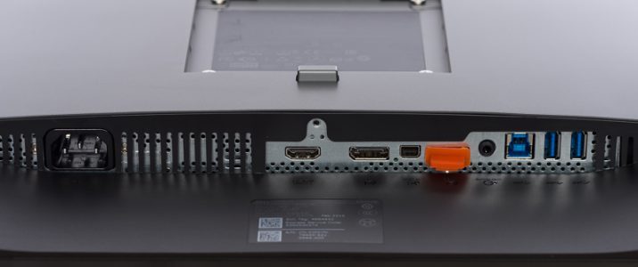 Dell U2717d Monitor Anschluesse