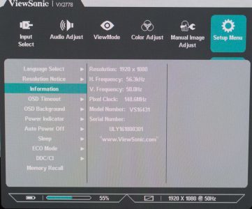 Viewsonic Vx2778 Smhd Monitor 50hz