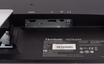 Viewsonic Vx2778 Smhd Monitor Anschluss2