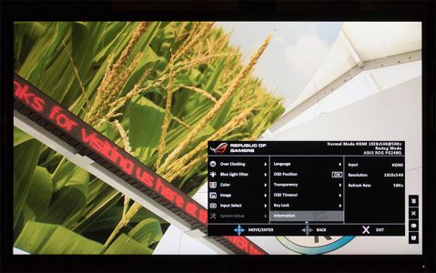 Asus Pg248q Monitor 1080i