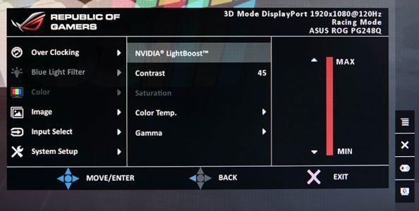Asus Pg248q Monitor Osd Lightboost