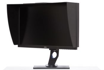 Benq Sw2700pt Monitor Ansicht Drehung Links Hood