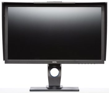 Benq Sw2700pt Monitor Ansicht Vorne Hood2