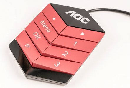 Aoc Ag241qx Monitor Fernbedienung