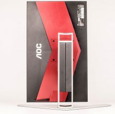 Aoc Ag241qx Monitor Pivot Hinten