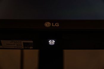 Lg 34uc79g B Monitor Joystick Licht