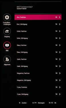 Lg 34uc79g B Monitor Osd Sechsfarben