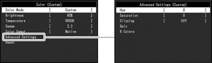 Eizo Cs2730 Monitor Osd 5