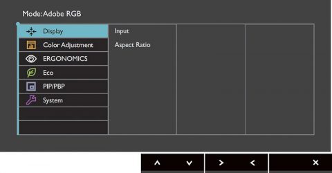 Benq Pv270 Monitor OSD 2