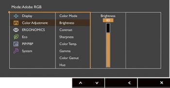 Benq Pv270 Monitor OSD 3