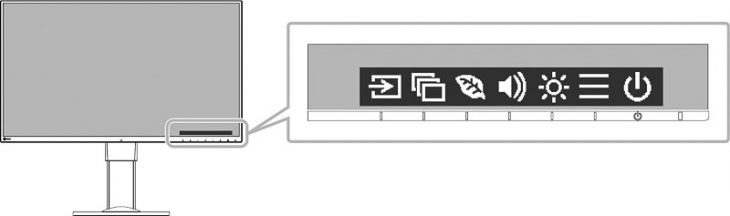 Eizo Ev2780 Bk Monitor Bedienung