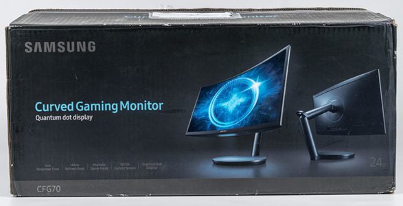 Samsung C24fg70fqu Monitor Karton